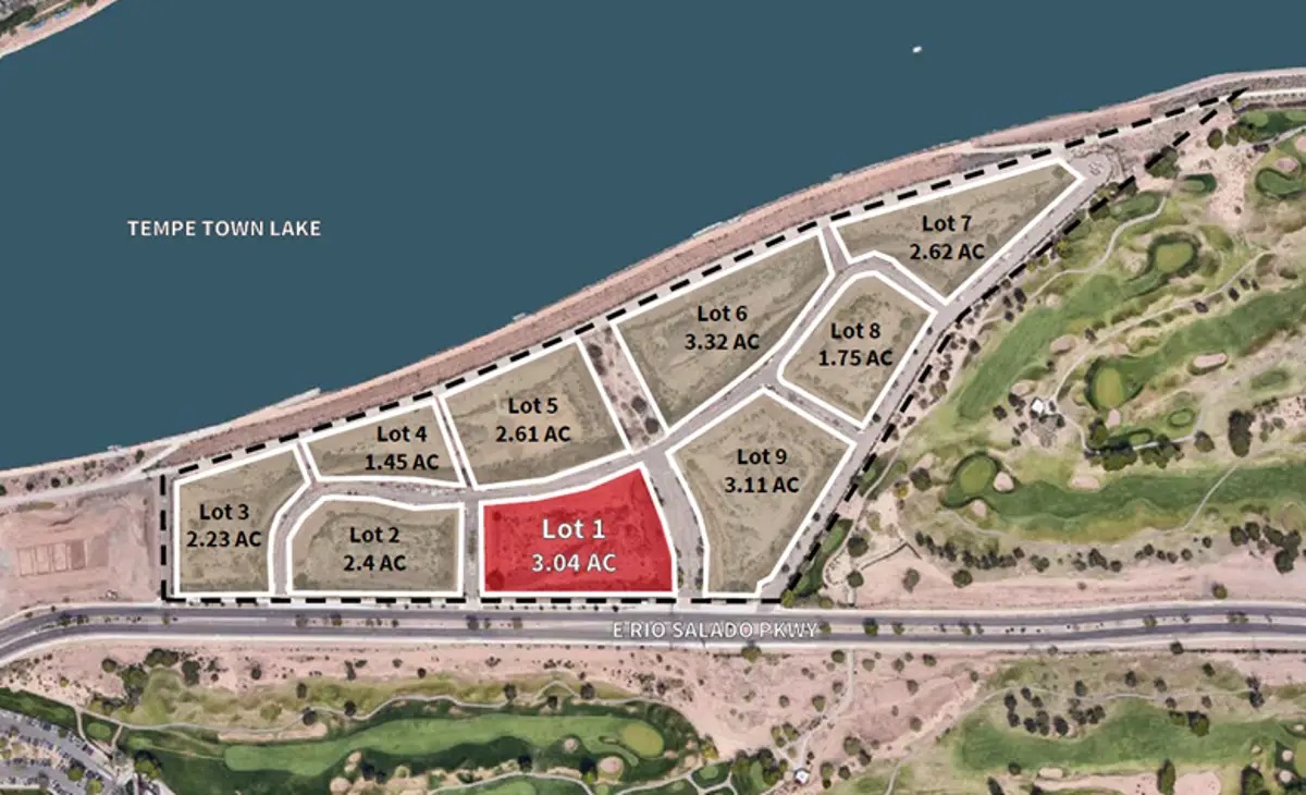 $11.5MM Loan Secured for Last Developable Area Along Tempe Town Lake